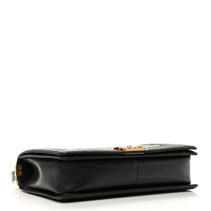 Chanel Calfskin Quilted Large Boy Flap Black 4 of 13