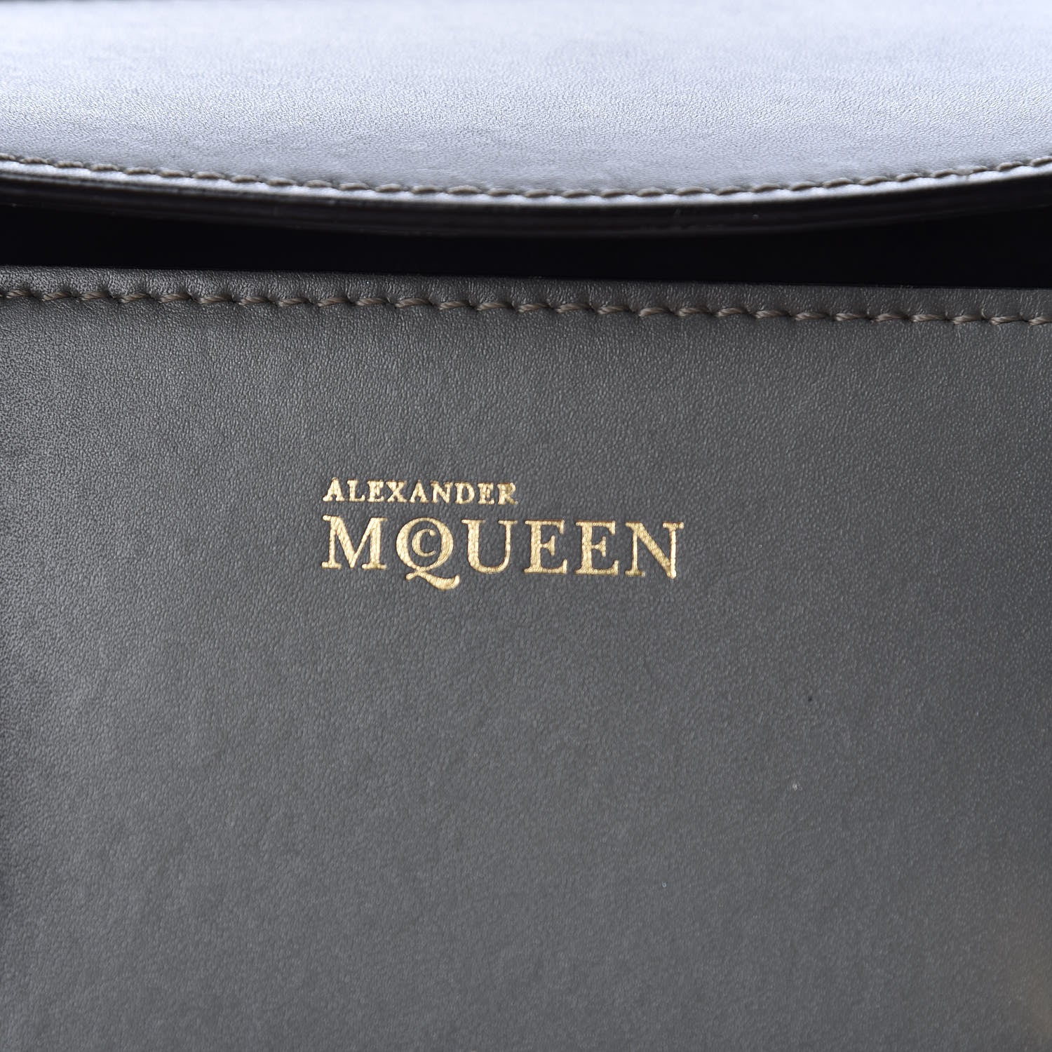 Alexander McQueen Calfskin Large Heroine Grey 6 of 19