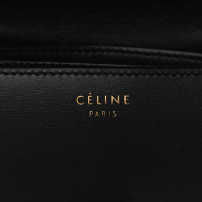 Celine Box Calfskin Small Classic Box Flap Bag Black 9 of 9