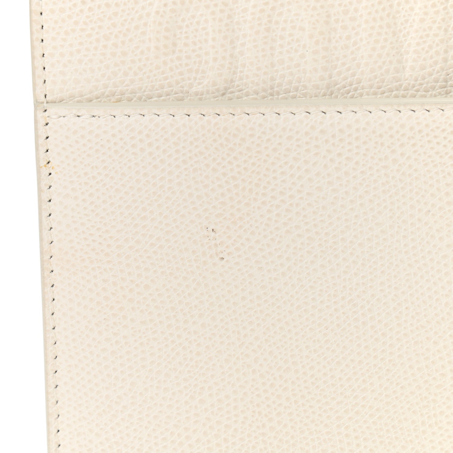 Christian Dior Ultra Matte Grained Calfskin 30 Montaigne Flap Bag White 9 of 11