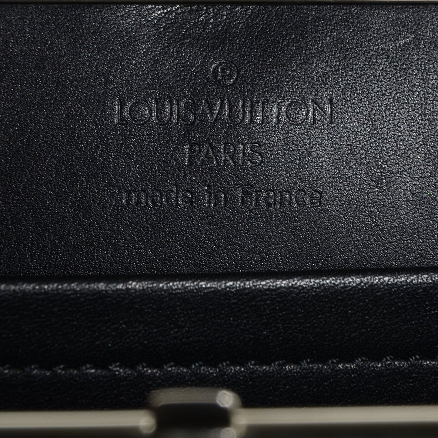 Satin Monogram Ange PM Black