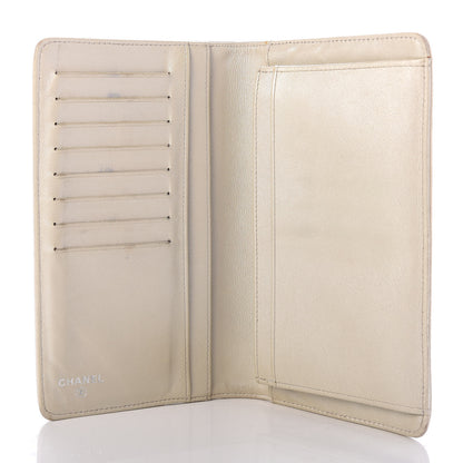 Chanel Caviar Sevruga Yen Wallet Beige 5 of 8