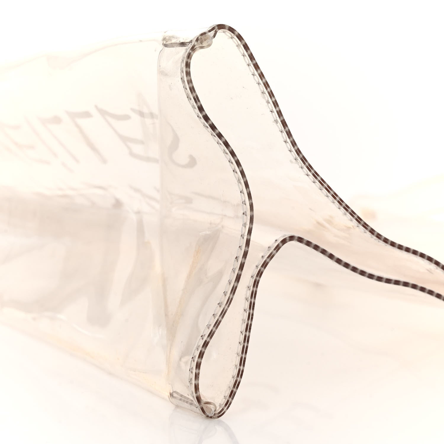 Hermes Vinyl Souvenir De L'Exposition Kelly Transparent 9 of 13