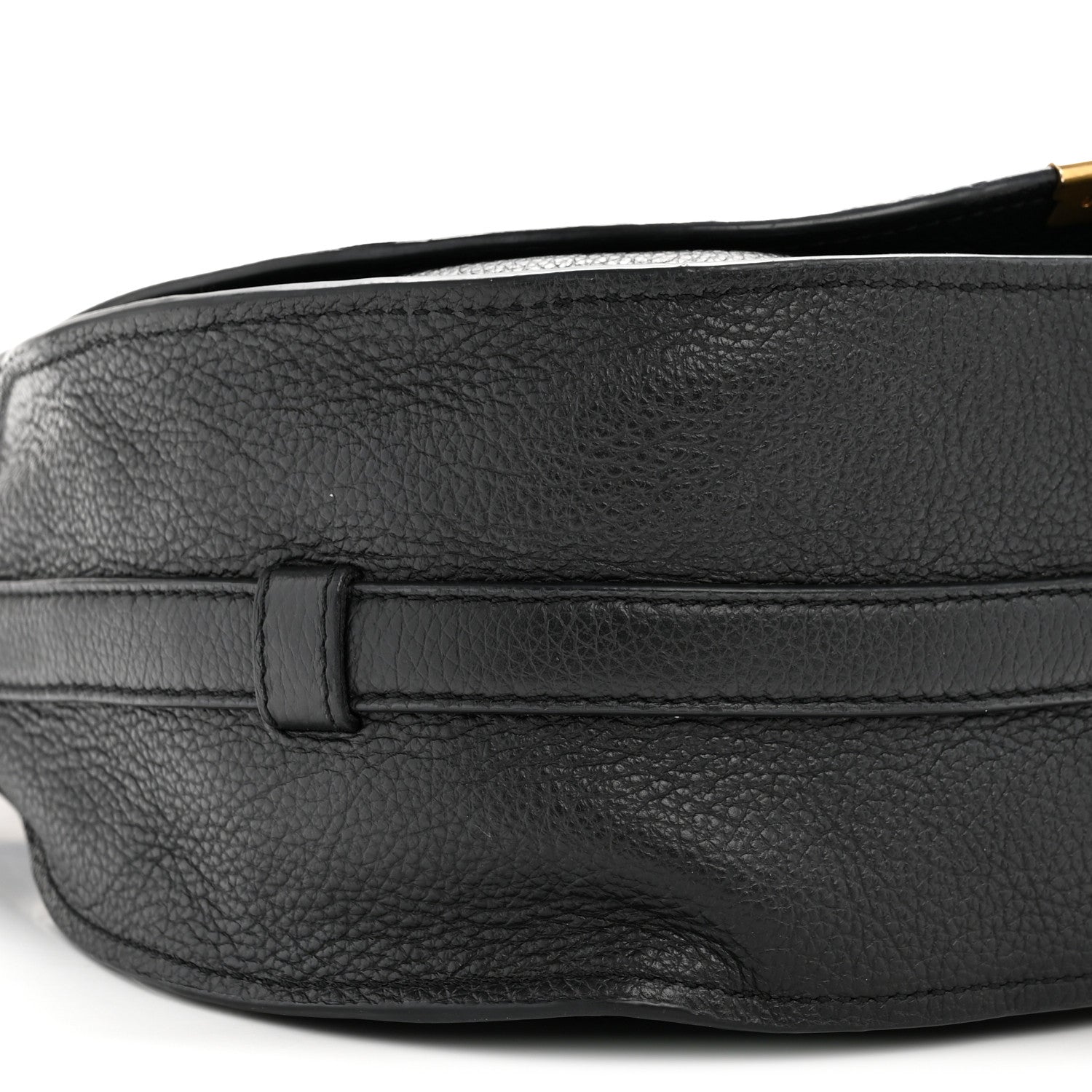 Chloe Calfskin Medium Marcie Round Crossbody Bag Black 23 of 34