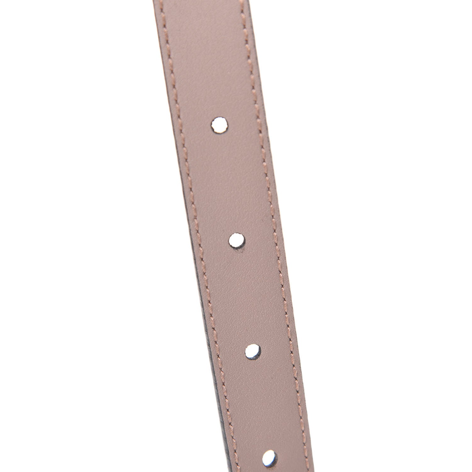 Gucci Calfskin Double G 20mm Belt 85 34 Porcelain Rose 5 of 5