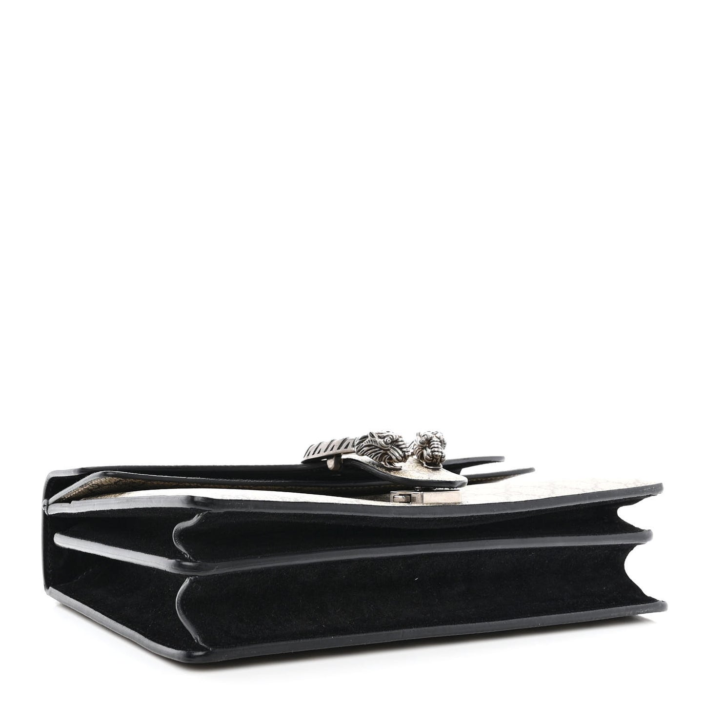 GG Supreme Monogram Small Dionysus Shoulder Bag Black