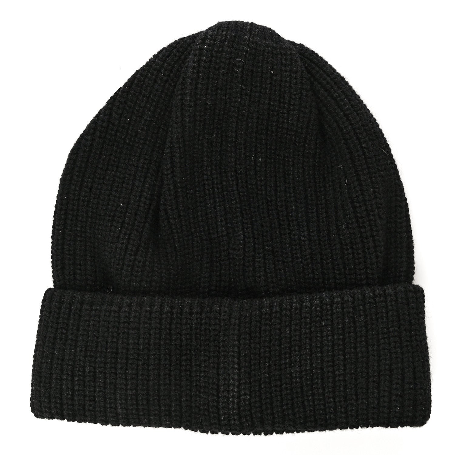 Chanel Cashmere Logo Beanie Hat Black White 2 of 7