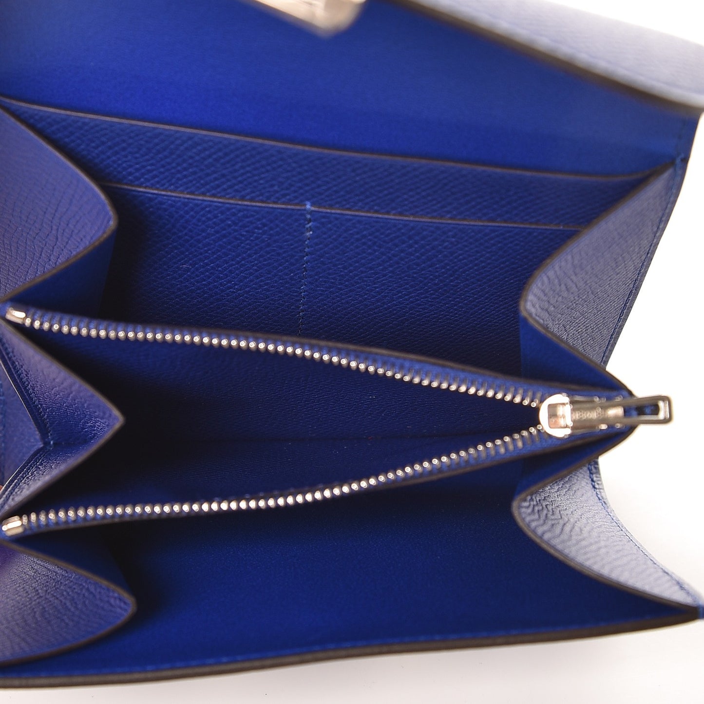 Epsom Constance Short Wallet Bleu Electrique