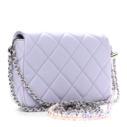 Chanel Lambskin Quilted Mini My Perfect Flap Light Purple 3 of 11