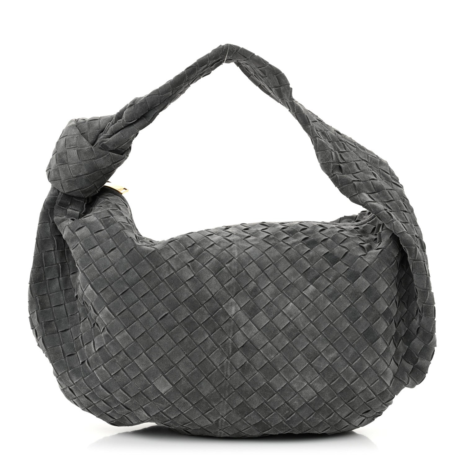 Bottega Veneta Suede Intrecciato Medium Jodie Thunder 1 of 10