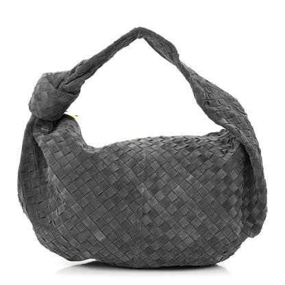 Bottega Veneta Suede Intrecciato Medium Jodie Thunder 1 of 10
