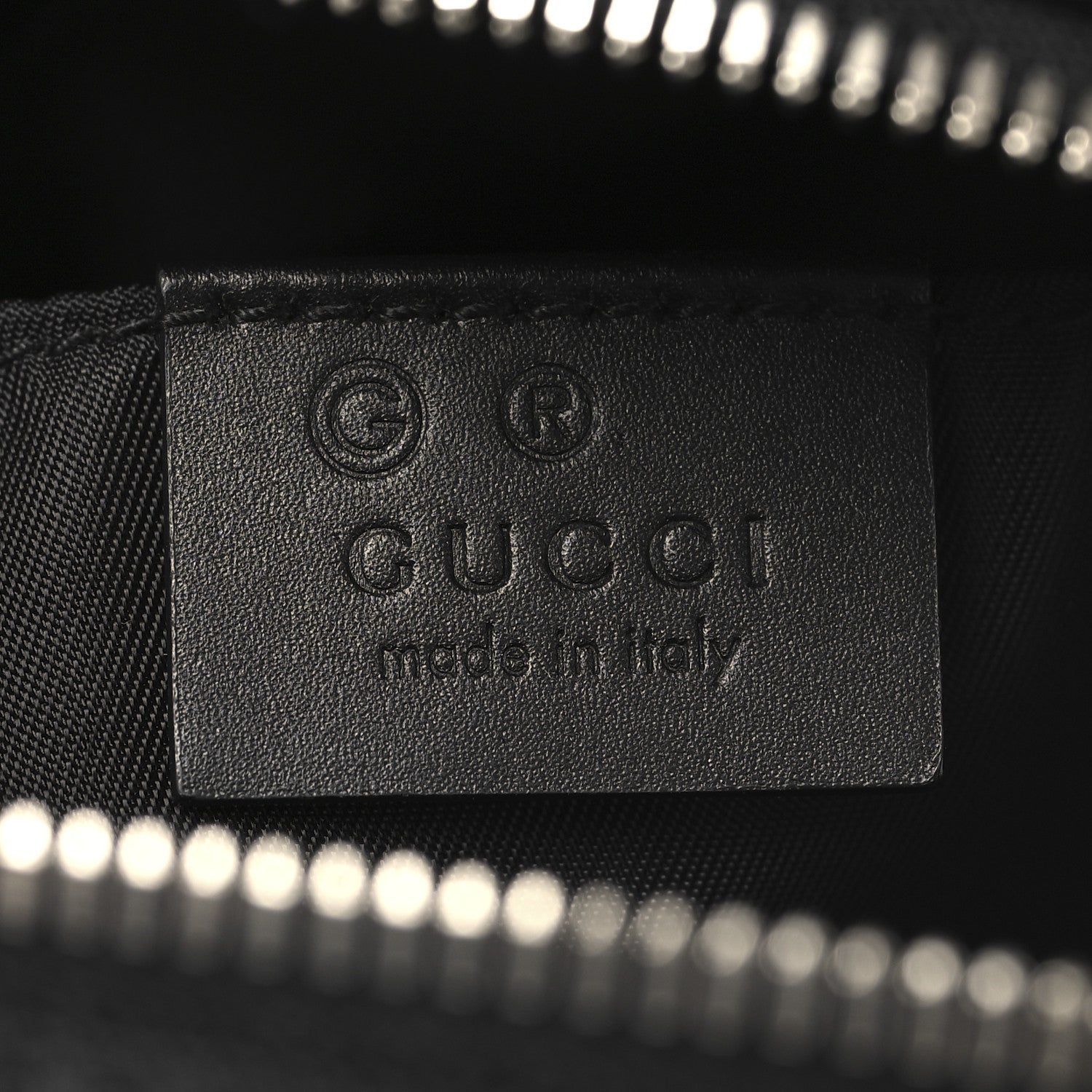 Gucci Techno Canvas Web Toiletry Case Black 6 of 11