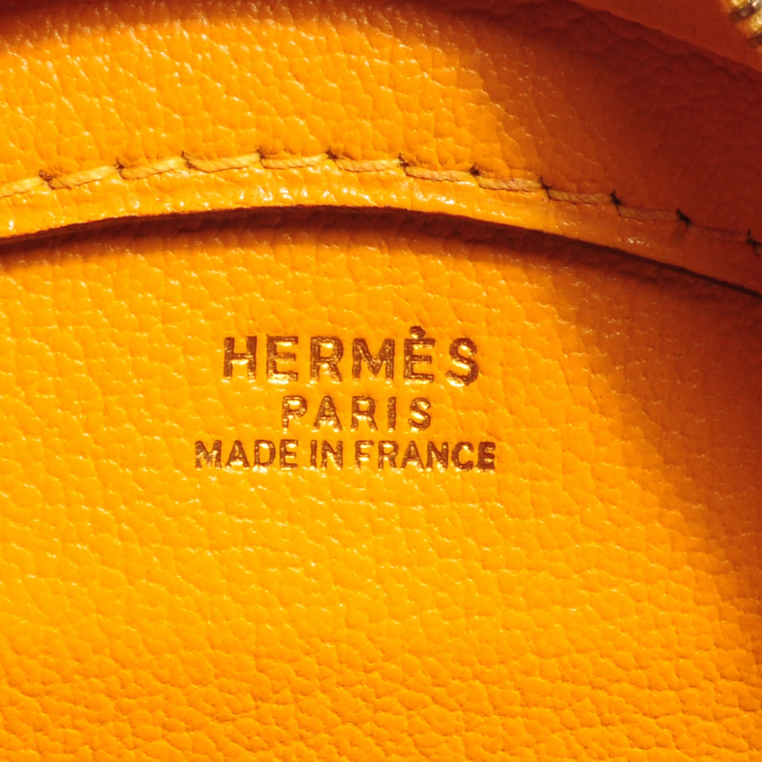 Hermes Courchevel Gobi PM Jaune D'or 6 of 7