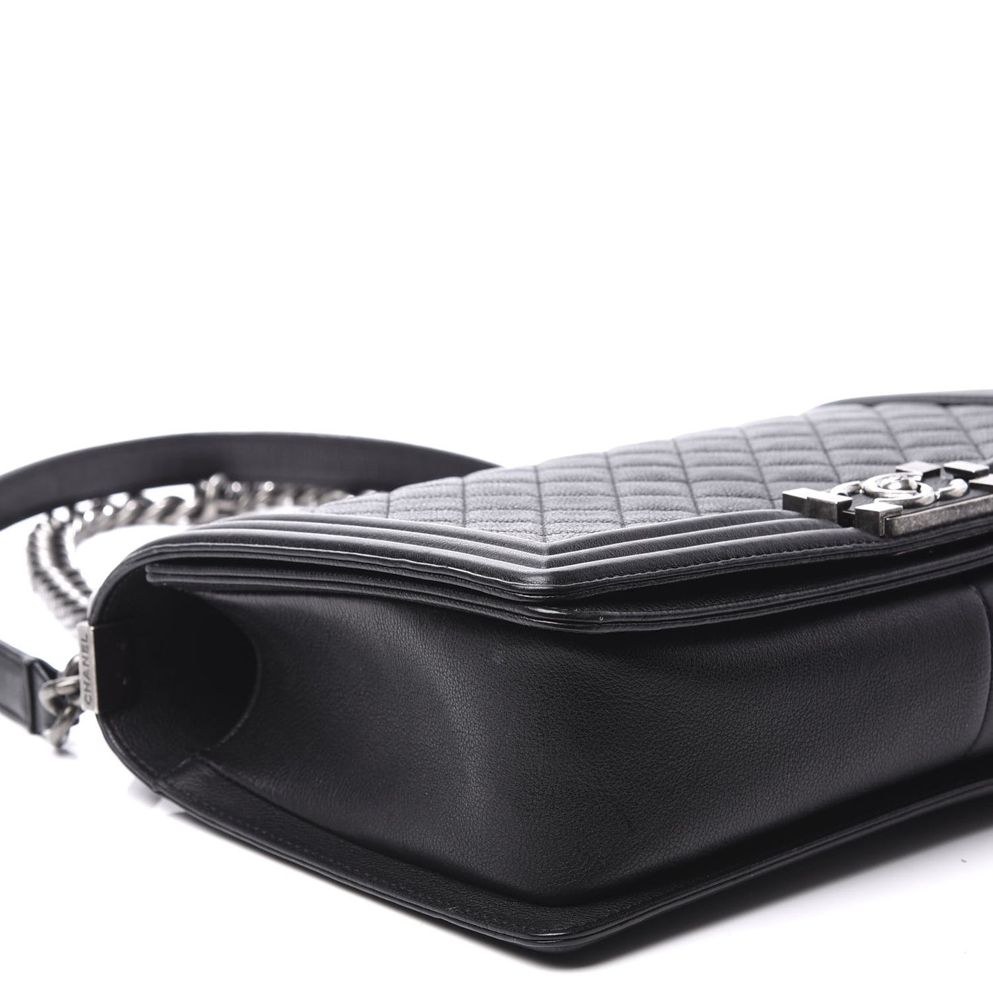 Caviar Quilted New Medium Boy Flap Black