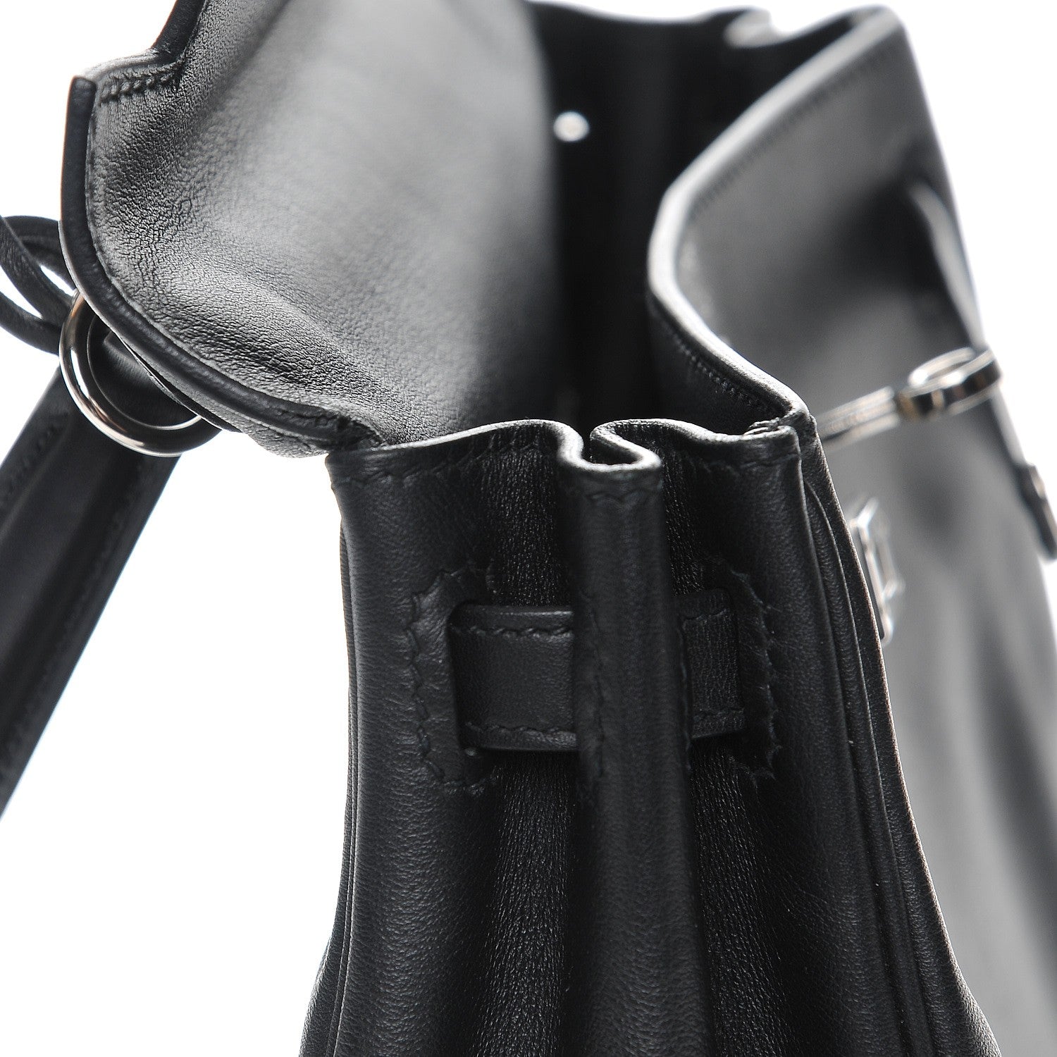 Hermes Swift Kelly Retourne 25 Black 15 of 27