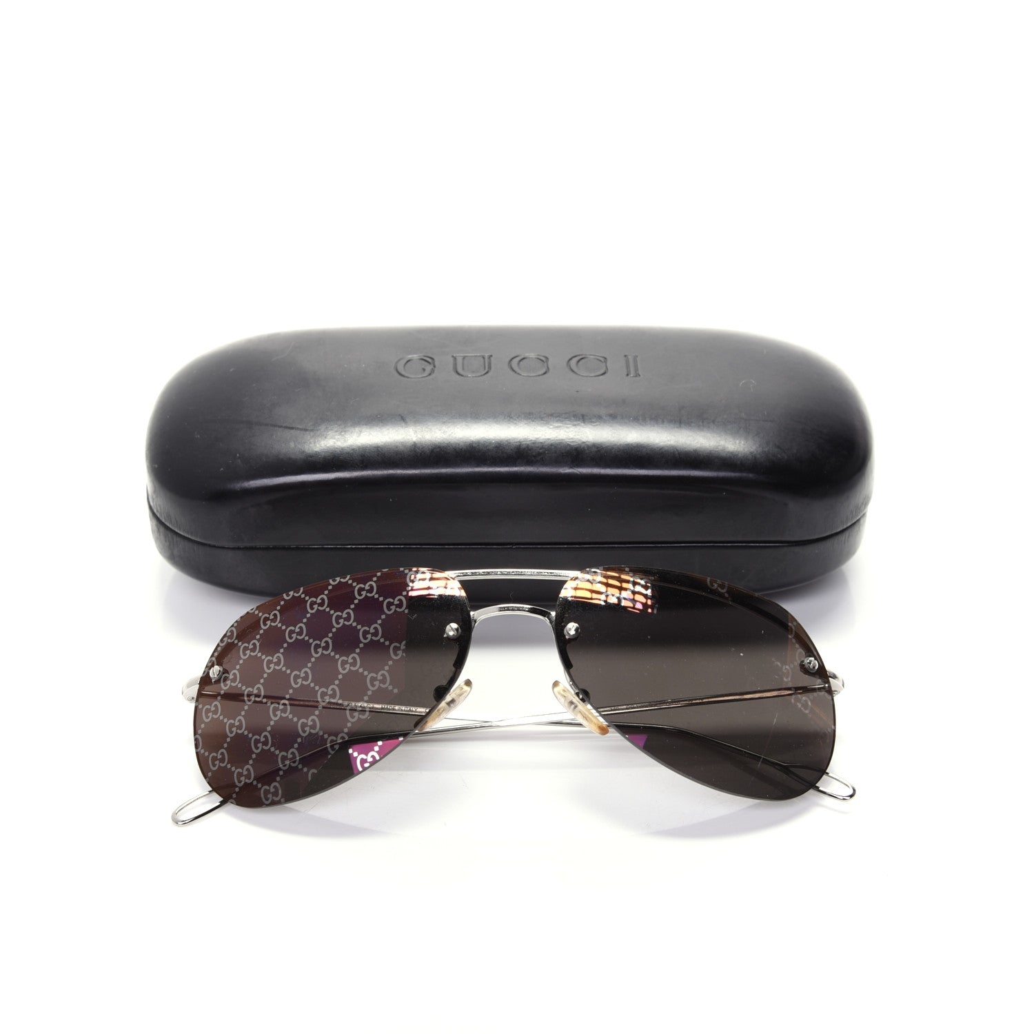 Gucci Mirrored GG Sunglasses GG 1292/S/B Brown 8 of 8