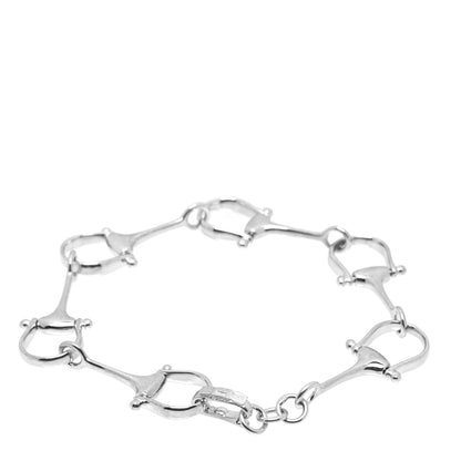 Roberto Coin 18K White Gold Horsebit Bracelet 2 of 3
