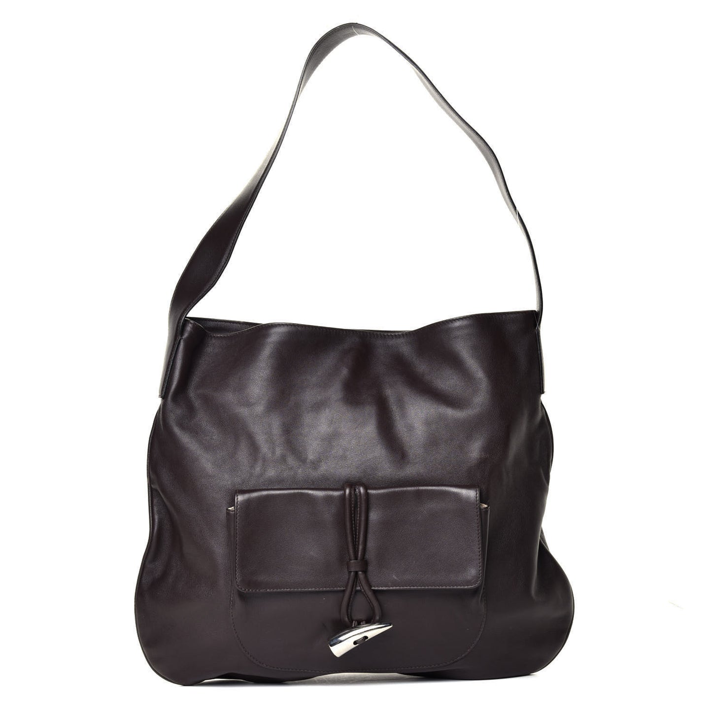 Calfskin House Check Tote
