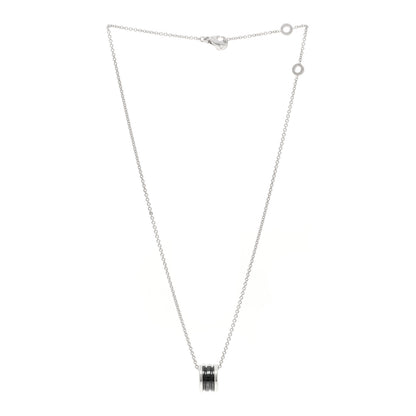 Bulgari Sterling Silver Ceramic Save The Children Pendant Necklace 3 of 4