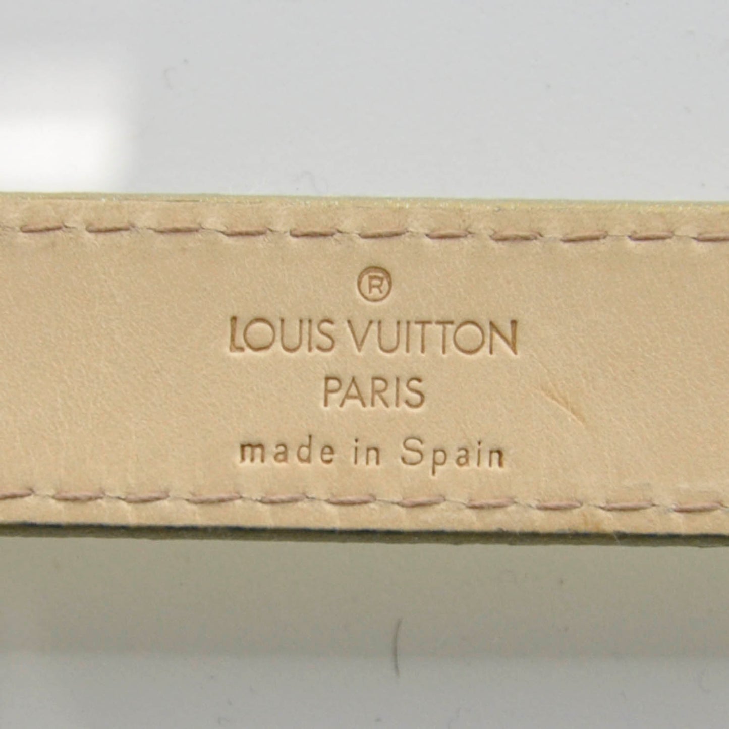 Gold Signature LV Initiales Belt 90 36