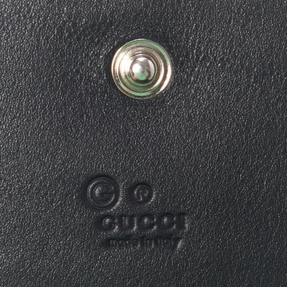 Gucci Microguccissima Card Case Wallet Black 7 of 8