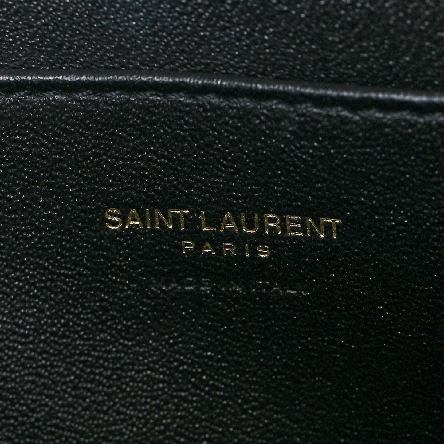 Calfskin Monogram Baby Cabas Black