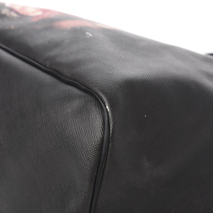 Givenchy Textured Coated Canvas Rottweiler Pint Large Antigona Tote Black 11 of 17