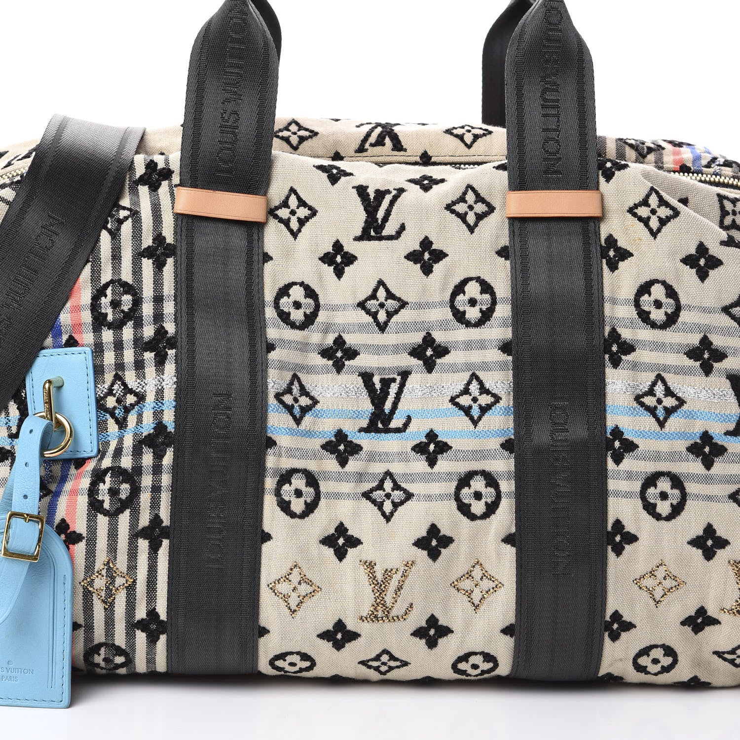 Louis Vuitton Monogram Cheche Tuareg Blue 10 of 10