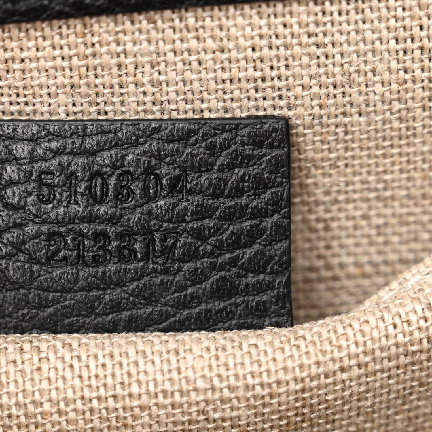 Gucci Dollar Calfskin Small Interlocking G Shoulder Bag Black 7 of 15