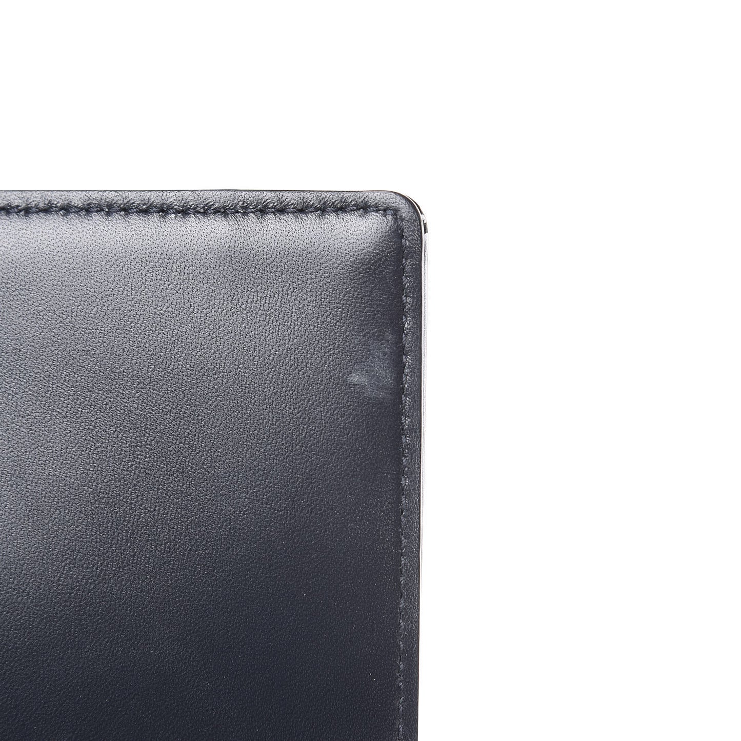 Metallic Patent Micro-Cannage Medium Diorama Flap Bag Graphite