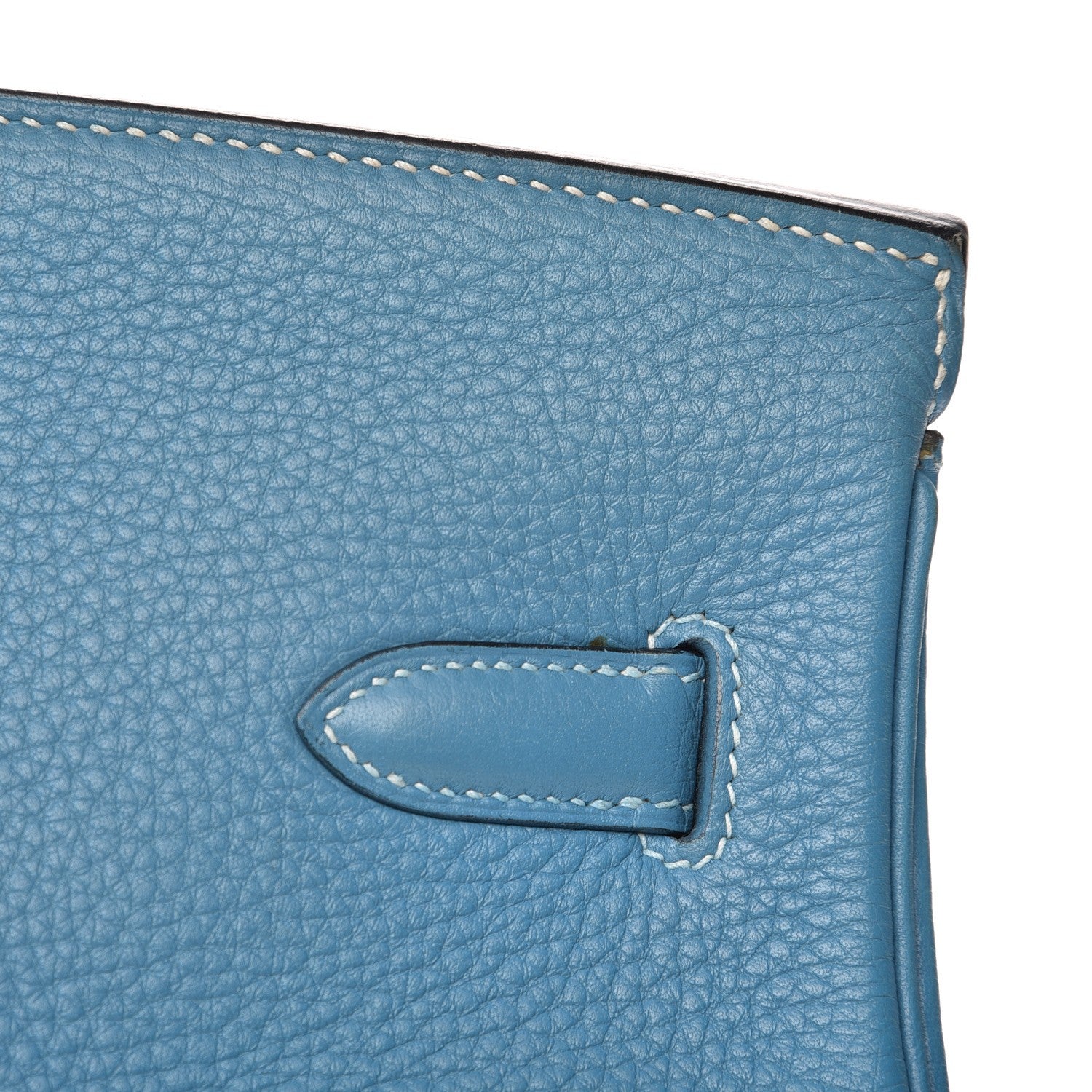 Hermes Togo Birkin 40 Blue Jean 27 of 29