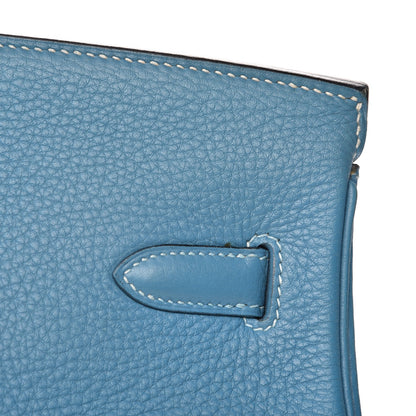 Hermes Togo Birkin 40 Blue Jean 27 of 29