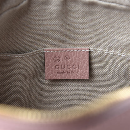 Gucci Monogram Mini Bree Messenger Bag Beige Soft Pink 8 of 10