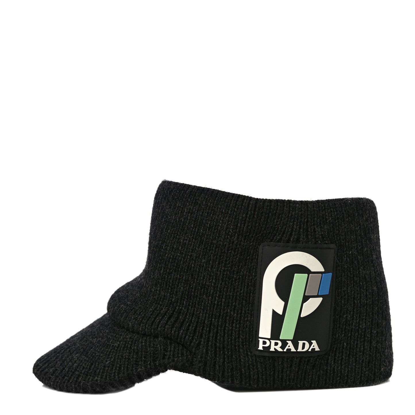 Wool Racing Logo Shaker Visor Cap Anthracite Grey