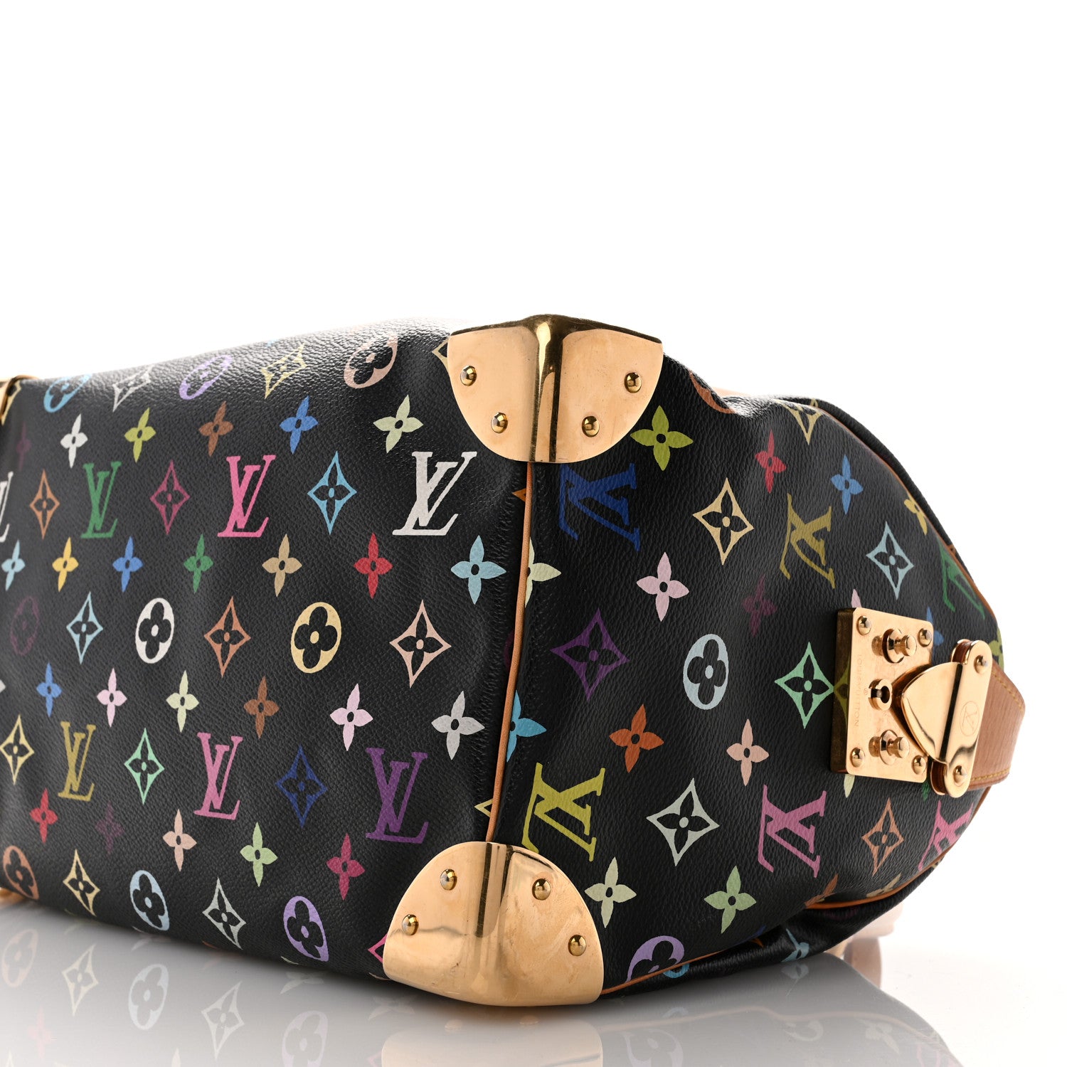 Louis Vuitton Monogram Multicolor Speedy 30 Black 9 of 10
