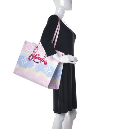 Louis Vuitton Monogram Escale Okinawa Onthego GM Pastel 2 of 11