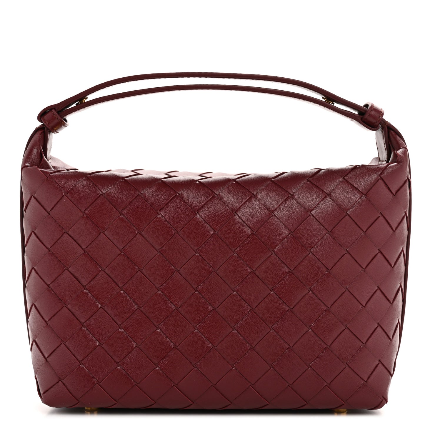 Calfskin Nappa Intrecciato Mini Wallace Barolo