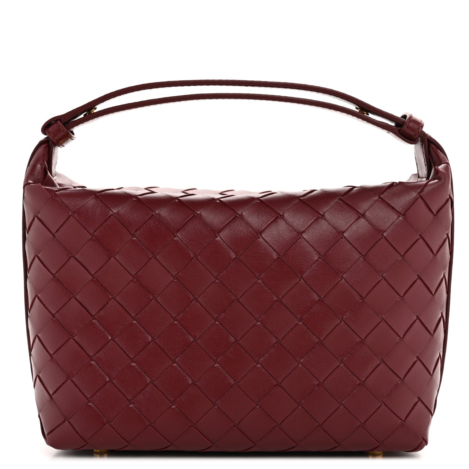 Bottega Veneta Calfskin Nappa Intrecciato Mini Wallace Barolo 1 of 11