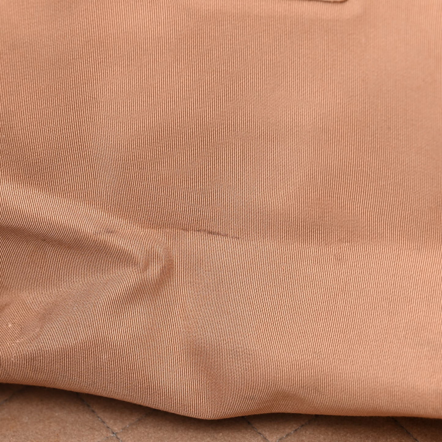 Wool Felt Calfskin Large Deauville Tote Grey Beige