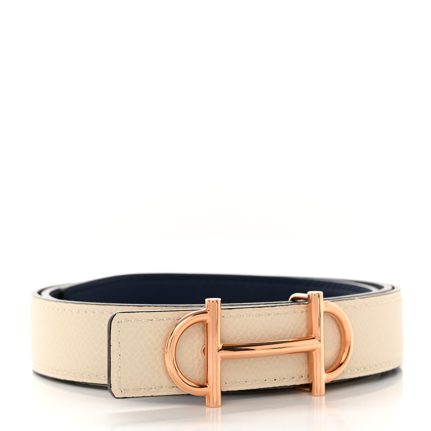 Swift Epsom 24mm Gamma Belt 85 34 Navy Bleu Craie