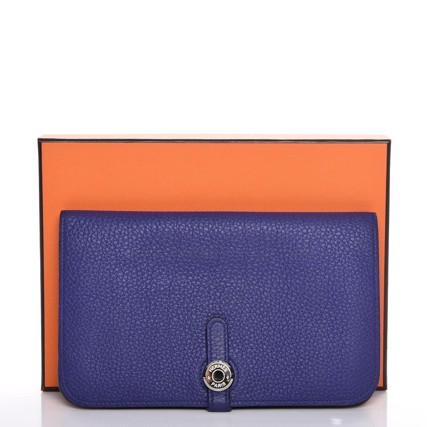 Togo Dogon Duo Wallet Bleu Electrique