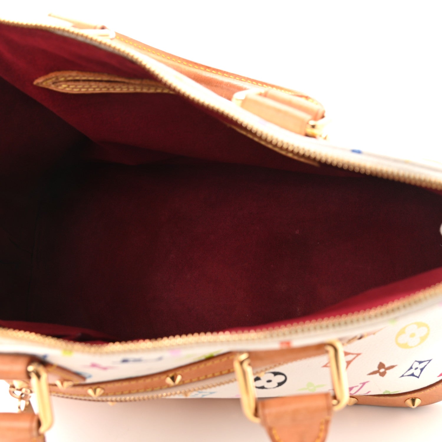 Louis Vuitton Monogram Multicolor Alma White 5 of 17