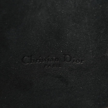 Christian Dior Grained Calfskin Caro Double Pouch Black 6 of 9