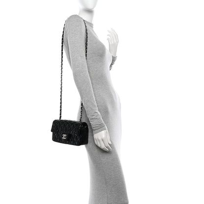 Chanel Patent Calfskin Quilted Mini Rectangular Flap Black 2 of 10