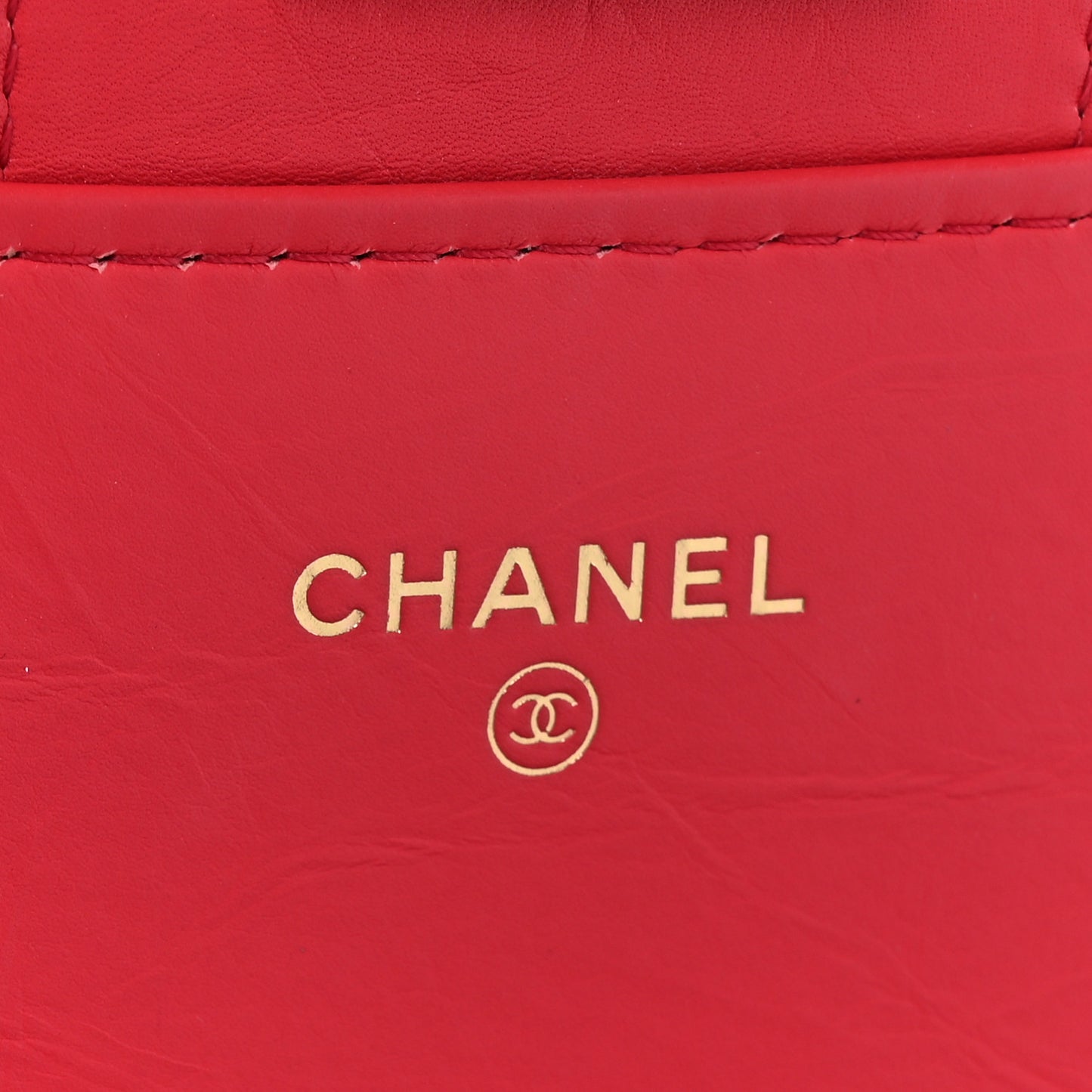Calfskin Quilted 2.55 Reissue Flap Wallet Red