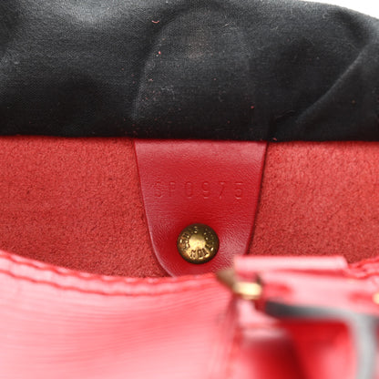 Louis Vuitton Epi Speedy 25 Castillan Red 7 of 13
