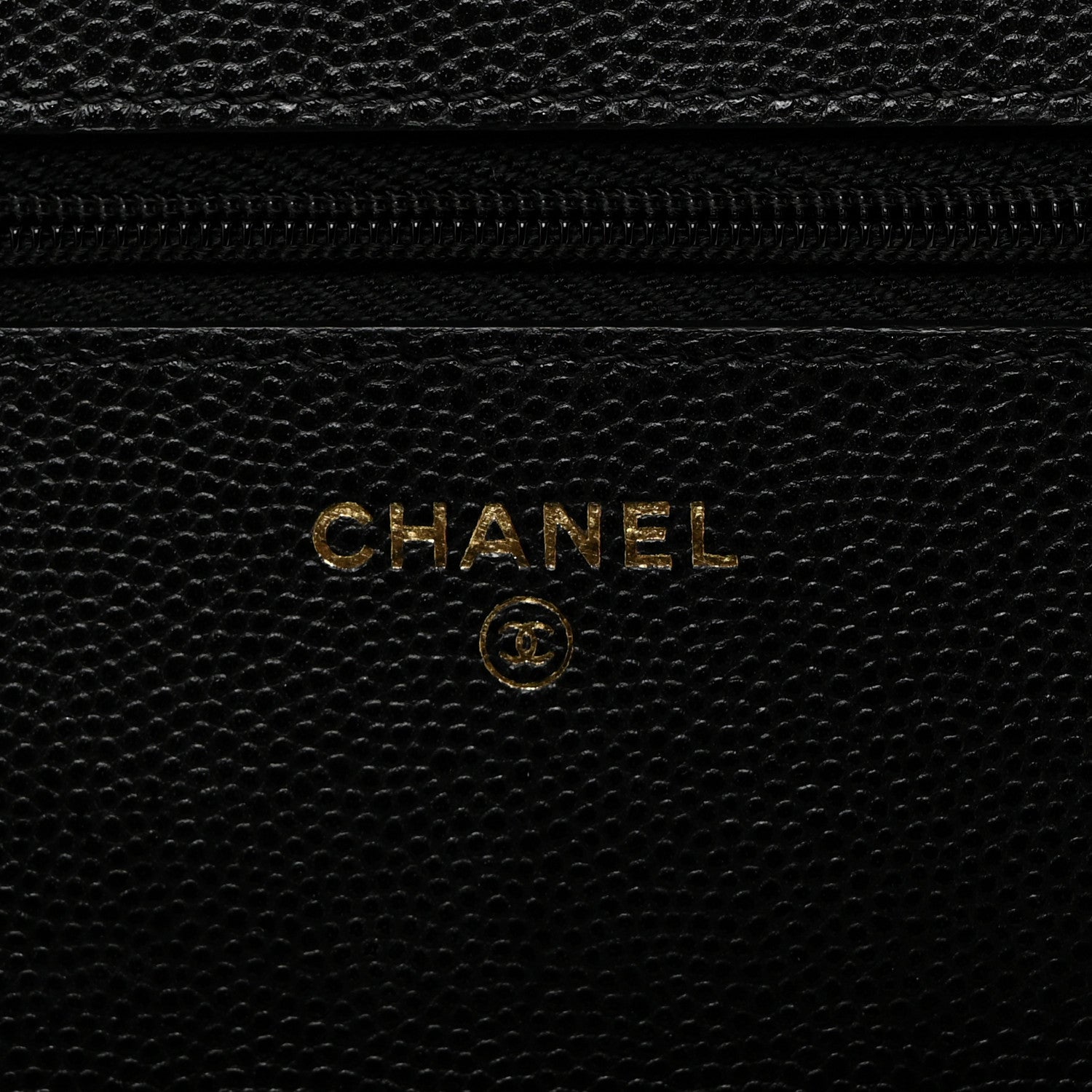 Chanel Caviar Quilted Wallet on Chain WOC Black 6 of 10
