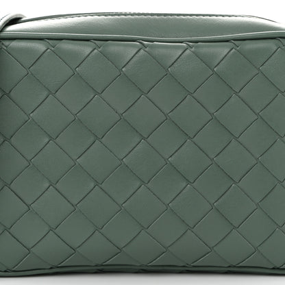 Bottega Veneta Calfskin Intrecciato Small Camera Bag Aloe 8 of 10