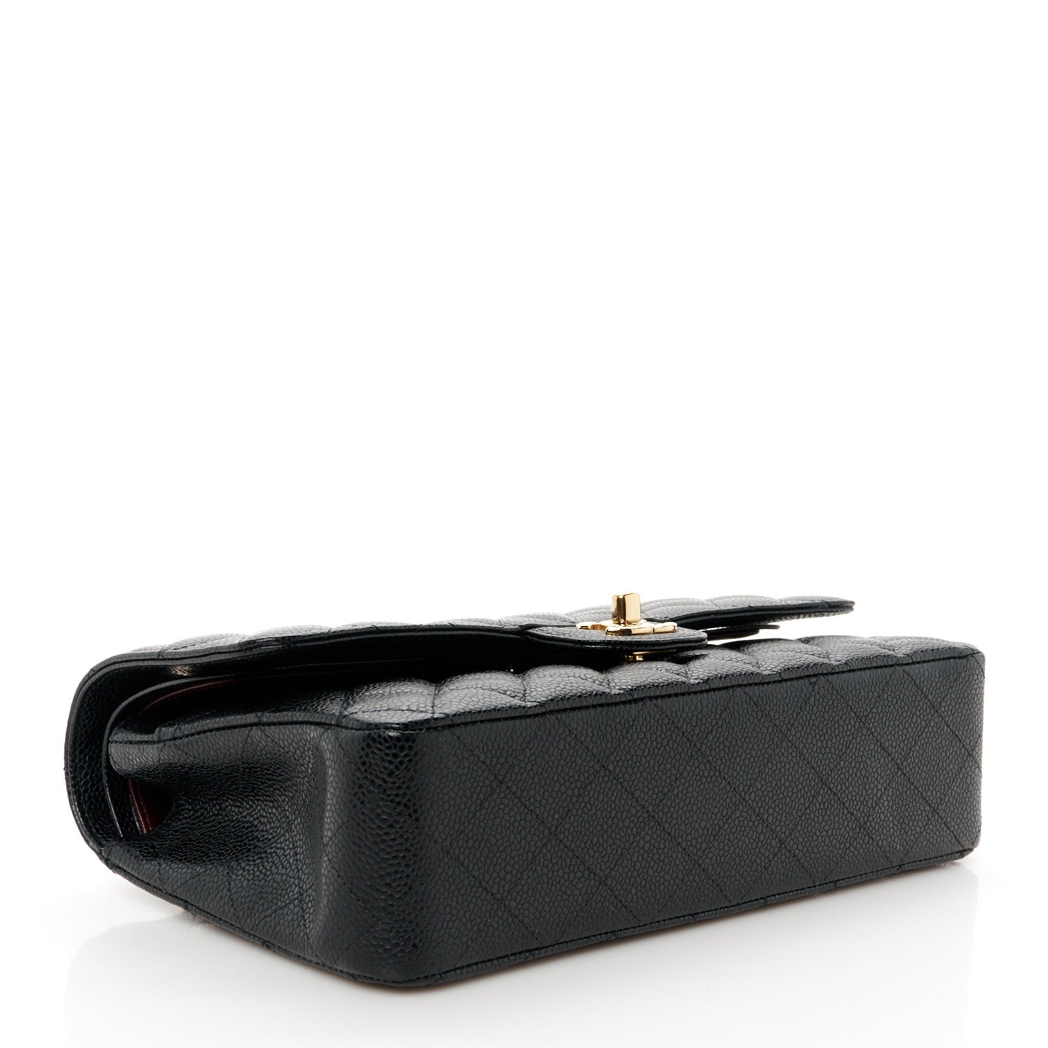 Chanel Caviar Quilted Medium Double Flap Black 4 of 12
