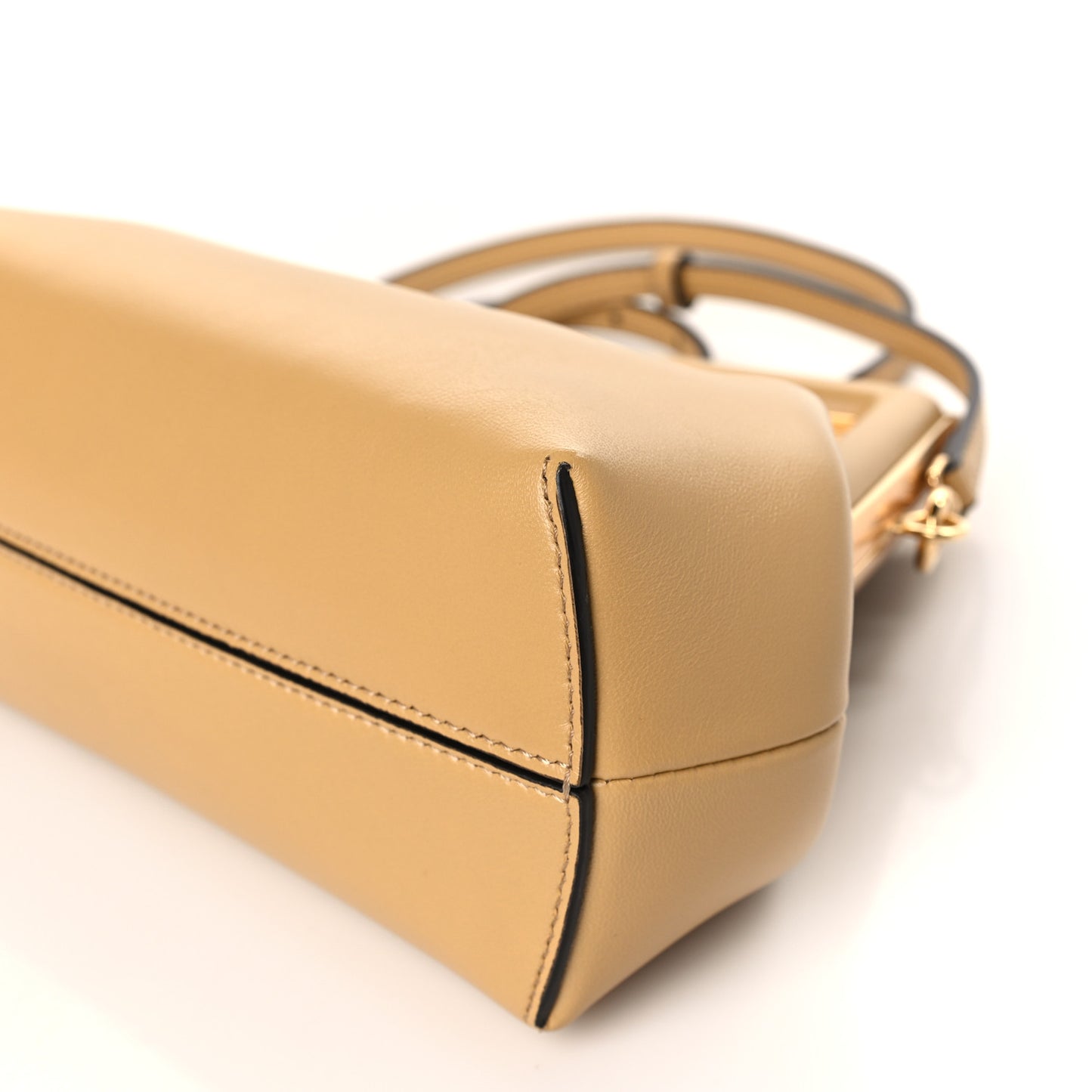 Shiny Nappa Small Fendi First Sahara